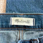 Madewell high rise blue the perfect vintage jean jeans in size 26P Photo 5