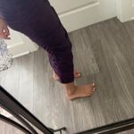 Eggplant Rouched dress with belt. S Purple Photo 8