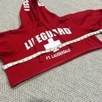 Lifeguard crop hoodie Red Photo 2