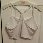 Aerie  Offline The Hugger Recharge White Longline Least Support Bra/Tank Photo 2