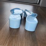 Altar'd State Light Blue Women's Heeled Sandals Photo 7