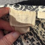 Anthropologie Vanessa Virginia Black and White Patterned Blouse Size 2 Photo 4