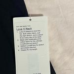 Lululemon  Athletica Love V-Neck Shirt Photo 1