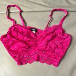 Cosabella  Lace Hot Pink Bralette Size Large Photo 0