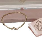 Vintage Beverly Hills 14k Gold Diamond Cut Link tennis Bracelet 7" Lobster Clasp Photo 4