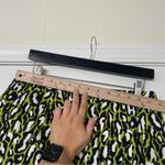 NWT Jade Melody Tam Leopard Print Skirt with Sequin Detailing Women's Size 10 Green Photo 9