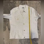 Diane Gilman NWT Diana Gilman White Studded Women's Jacket Photo 5