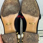 Gucci  Peyton GG Pearl Loafer Pumps EU 35 1/2 US 5.5 Black Leather Block Heel. Photo 8