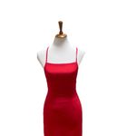 superdown Strappy Back Mini Dress Red Size XS Revolve Summer Baddie Festival Photo 1