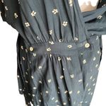 Faithfull the Brand Faithful The Brand - Blue Printed Wrap Mini Dress Sz 4 Photo 7