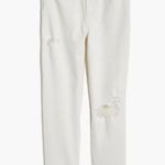 Madewell  The Tall Momjean in Tile White: Ripped Edition Photo 2