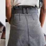 Free People East Of Eden Denim Mini Skirt Size 31 NWOT $78 Photo 0