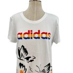 Adidas x Farm Rio Graphic Tee Shirt Top Butterfly Print White Size XL Photo 1