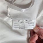 Unbranded Women's White Mini Dress Babygirl Square Neck Long Sleeve Size Small Photo 3