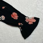 Billabong  Distant Highway Blouse Top Size Small Lightweight Floral Print Photo 7