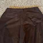 The Limited  Dark Brown Suede Look Dress Pants Photo 3