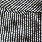 J.Crew NWT  Factory The Pencil Skirt Navy White Strip‎ 100% Cotton Size 4 Photo 3