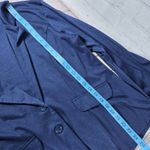 Attitude Unknown Womens Blazer XL Navy Blue Knit Career Office Work Casual Photo 5