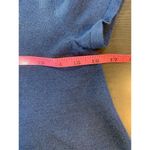 Ralph Lauren Lauren  Knit Top Womens Medium Handkerchief Hem Blue Classic‎ Preppy Photo 7