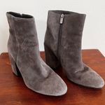 Vince Camuto  Women’s Destilly Block Heel Grey Suede Booties Size 7.5 Photo 0