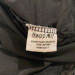 Princess Polly  Charvi Sheer Long Sleeve Ruched Minidress in Black Size 8 Photo 6