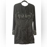 House Of CB  Anastasia Black Crystallised Corset Dress NWOT Photo 5