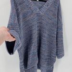 J.Jill Purple Mix Knitted Sweater, Granny Core, Oversized winter cozy cabin Photo 1