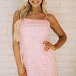 These Three Boutique Gingham Mini Dress Photo 0