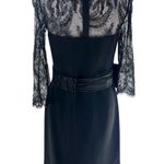 Teri Jon Ricki freeman lace bow dress black sz 6 Photo 1