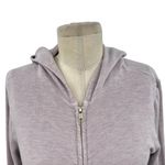 Monrow Classic Supersoft Zip Up Hoody Light Lavender Purple Size Small‎ Photo 1