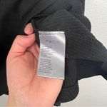 Urban Outfitters  Ribbed Short Sleeve Skater Dress‎ Black Sz S Photo 5