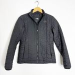 The North Face Women’s Quilted Full-Zip Jacket – Size Small – Black Photo 0