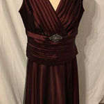 David's Bridal Mother of the bride dress red Photo 0