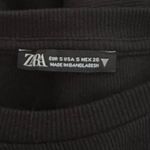 ZARA Black Mini Dress Photo 3