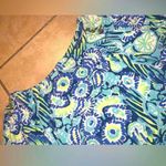 Lilly Pulitzer Women´s Alinda Top Cotton Indigo Sunset Swim Sz L spring classic Photo 2