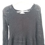 Marc by Marc Jacobs  Glitter Open Back Sweater Dress‎ Black Small Photo 5