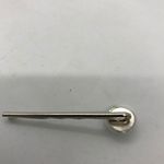 Bobby Pin Diachronic Glass Bobby Pin Hair Accessory White Crystal NWT Handmade Silver Photo 3