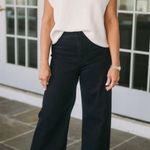 These Three Boutique MIOU MUSE Black Wide Leg Denim Pants Photo 0