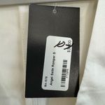 BANJUL Joanna A Bridal Boutique White Romper with Bell sleeves size S NWT Photo 3