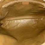 CELINE  Brown/Tan Leather Large Clutch Photo 8
