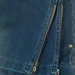 Hue LARGE  High Waist Blue Soft Denim Zipper Ankle Jeans Photo 4