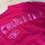 Disney Cruise Line Metallic Crop Red Spirit Jersey Size XL Photo 6