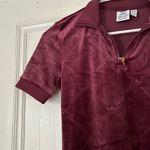Adidas Originals Victory Crimson Plush Velvet Monogram Dress xs Purple Photo 3