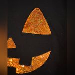 Halloween Black Shirt with Orange Pumpkin Design Size XL Photo 1