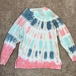 American Eagle  Jegging Fit Oversized Tie Dye Crew Neck Sweatshirt Photo 0
