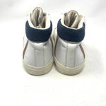 Madewell  Sidewalk High-Top Sneakers‎ Colorblock Leather White Brown Size US 9 Photo 7