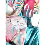 NWT Sukiso Esvedra Gown in Tropical Palm Size Small Cut Out Resort wear Wedding Pink Photo 5