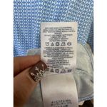 Lands' End  Women's Mini Geometric Pullover Side Draped Twist Hem T-Shirt L Photo 7