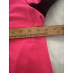 Jamie Sadock Shirt Size L Hot Pink & Black Mesh Sleeve Zip Shoulder Golf Tennis Size L Photo 11