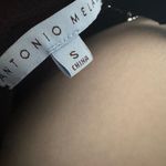 Antonio Melani  Cardigan Women’s Sweater Small Black Long Sleeve Lace Wool Nylon Photo 3